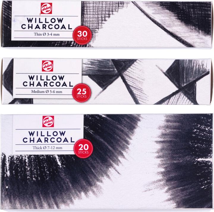 Actual product image Talens Charcoal (30 x)