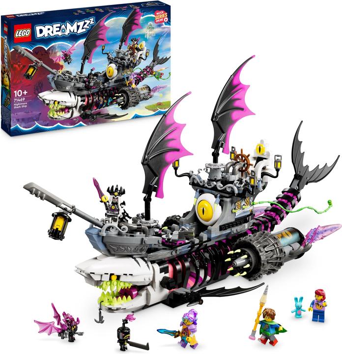 Immagine prodotto LEGO 71469 Nave Squalo Incubo (71469, LEGO Dreamzzz)