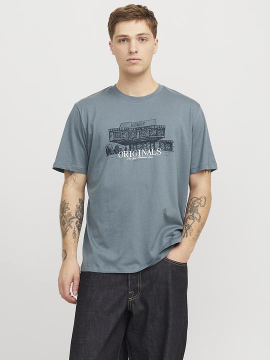 Produktbild Jack & Jones Gedruckt Rundhalsausschnitt T-shirt T-shirt (XXL)