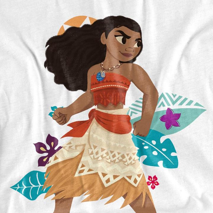 Actual product image Moana Unisex Adult Ready For Adventure T-Shirt (S)
