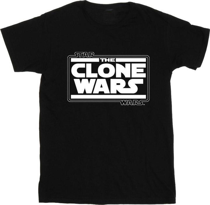 Produktbild Star Wars Clone Wars Logo TShirt Jungen (140, 146)