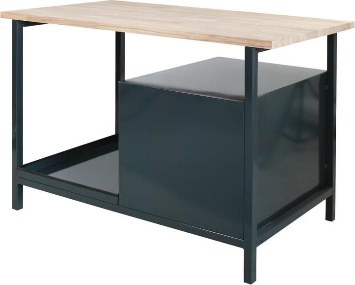 Produktbild Dema Werkbank Werktisch Arbeitstisch Werkstatt Tisch "Eko 3S" mit 3 Schubladen rot (60.50 cm, 120.50 cm)