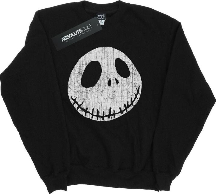 Produktbild Disney Nightmare Before Christmas Jack Cracked Face Sweatshirt (L)