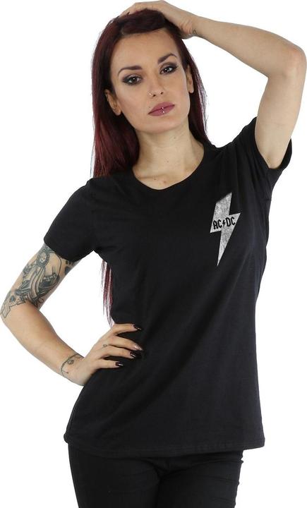 Produktbild AC/DC Small Lightning Bolt TShirt aus Baumwolle (L)