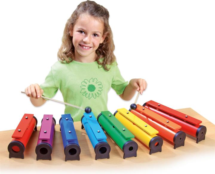 Immagine prodotto Betzold Musik 8 tubi tondi colorati (Percussioni)