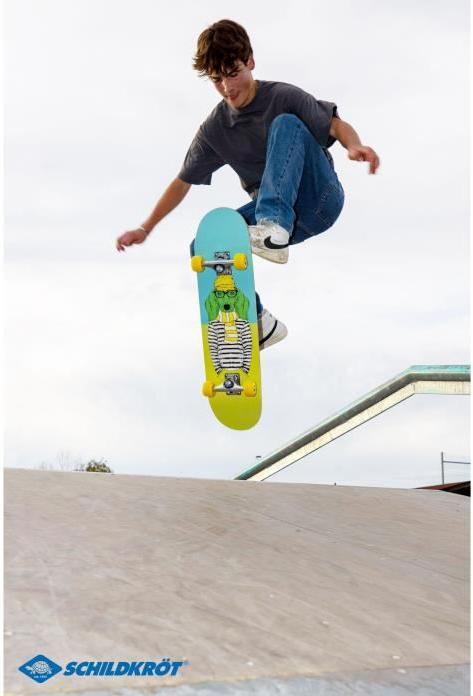 Actual product image Schildkröt Skateboard Kicker 31, Green Dog (31.10")