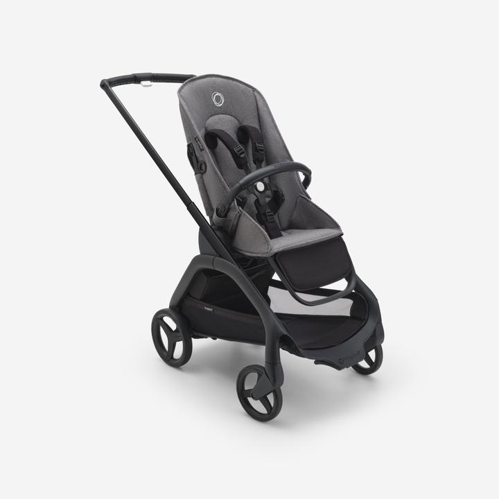 Bugaboo Dragonfly pram base, black/ grey mottled