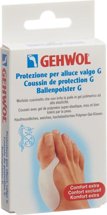 Produktbild Gehwol Ballenpolster G Verkaufspackung 82 x 40 mm 1 Stk