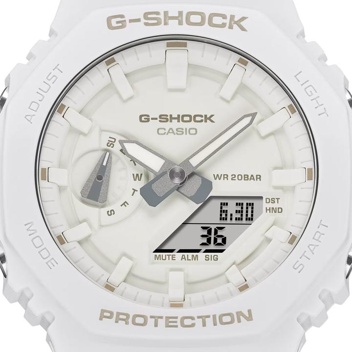 Actual product image G-Shock GA-2100-7A7ER (Power reserve display, 45 mm)
