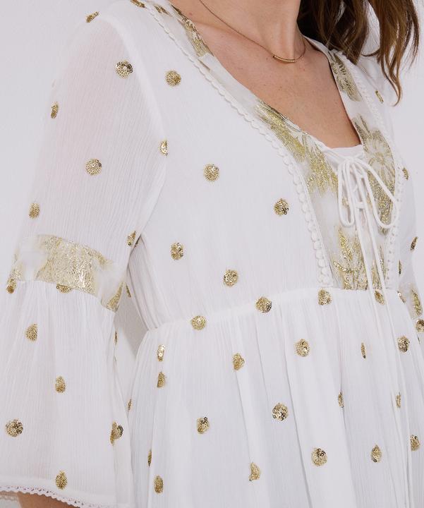 Actual product image Joe Browns Sequin Embroidered Long Sleeve Tunic Dress (18)
