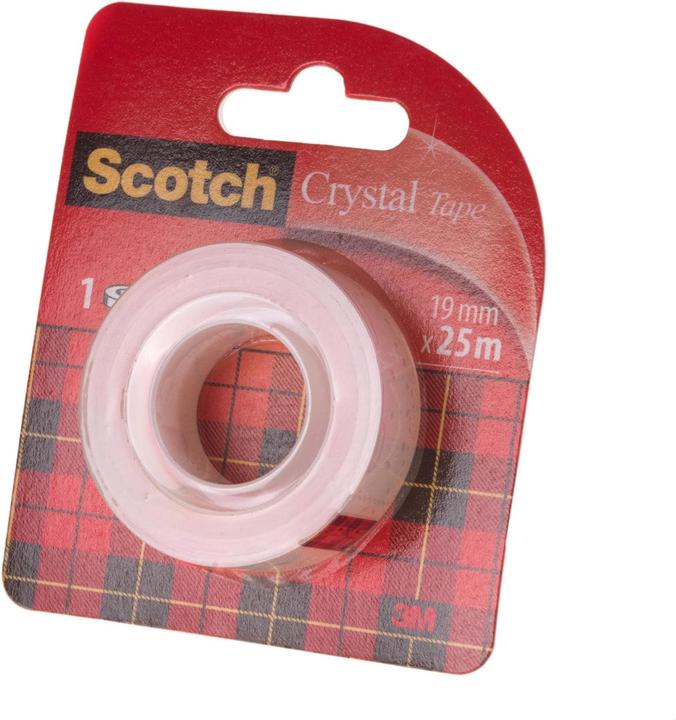 Scotch Adhesive tape Crystal Clear 600 (19mmx25m) (19 mm)