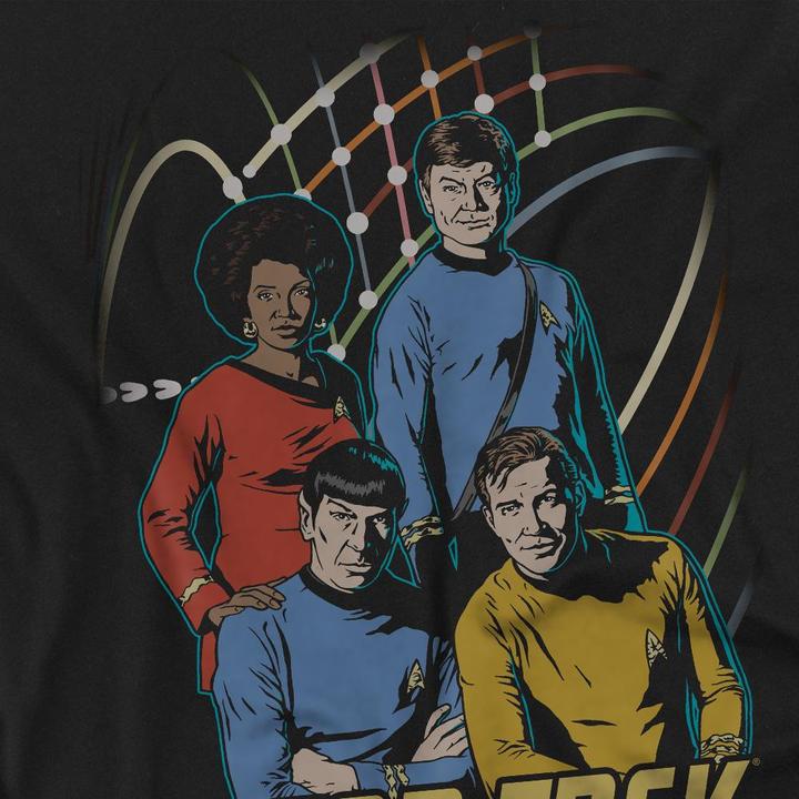 Actual product image Mens Warp Factor 4 T-Shirt (4XL)