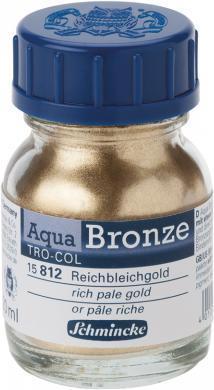 Actual product image Schmincke Pigment aqua bronzes rich pale gold (Rich pale gold, 20 ml)