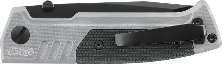 Actual product image Walther PDP Tanto Tungsten Gray serrated edge (9.20 cm)