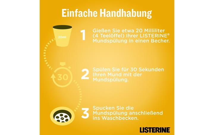Produktbild Listerine Ginger Lime (500 ml, Mundspülung)