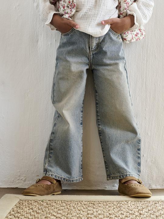 Immagine prodotto Vertbaudet Weite Mädchen Jeans mit Dehnbund, Bundweite verstellbar (92)