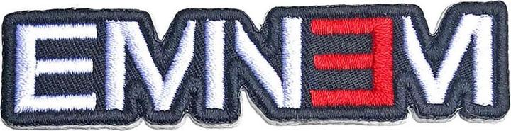 Actual product image Eminem Logo Cut Out Iron On Patch