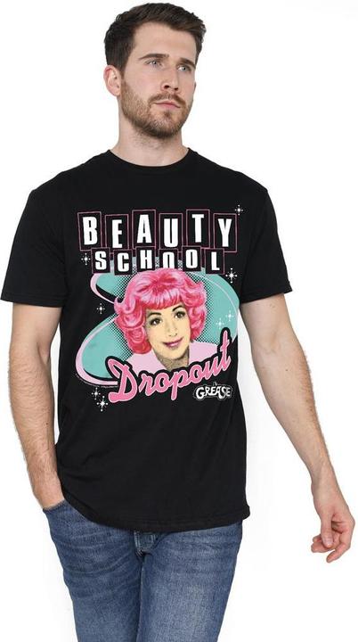 Actual product image Grease Mens Beauty School Dropout T-Shirt (XXL)