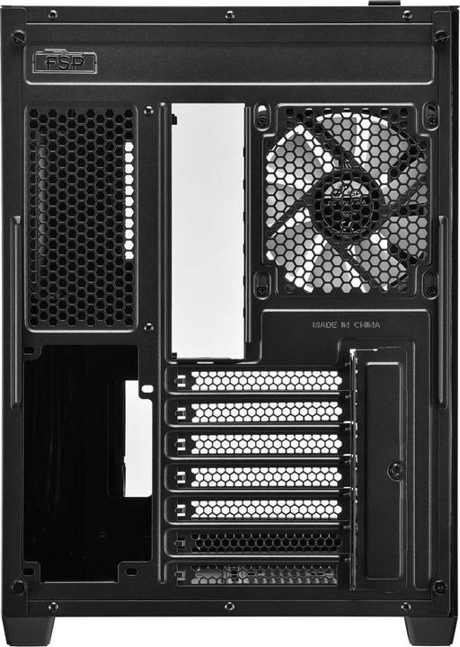 Produktbild Fortron FSP/ CMT380A/Midi Tower/Transpar./??ern?? (ATX, mATX, Mini-ITX)