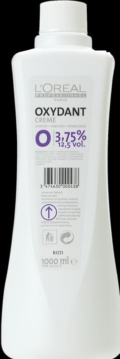 Actual product image L'Oréal Professionnel Oxydant Cream No. 0 3.75% (12.5 Vol. 3.75%)