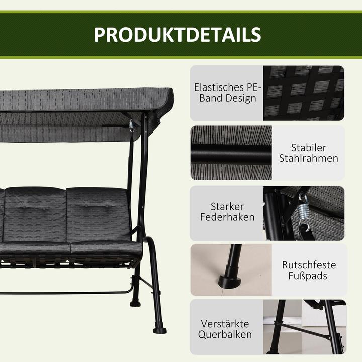Produktbild Outsunny Hollywoodschaukel