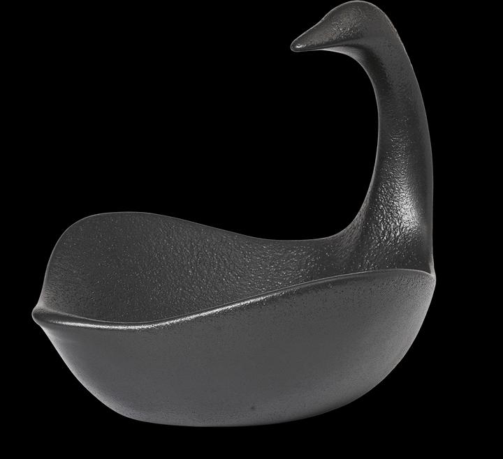 Immagine prodotto Ferm Living Centrotavola Cigno - Nero (27 x 32 cm)