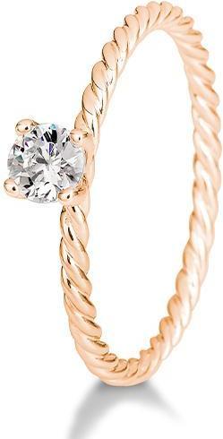 Produktbild Breuning Verlobungsring Kordel (56, 585/14 K Gold)