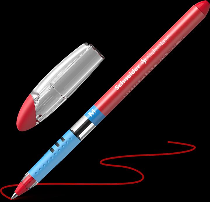 Produktbild Schneider Kugelschreiber Slider Basic (Rot, 1 x)