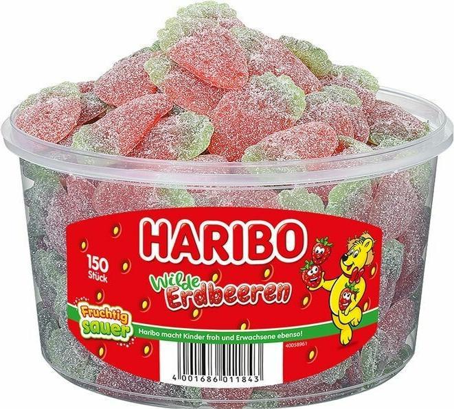 Produktbild Haribo Saure Riesen Erdbeeren (75 Stk., 1200 g)