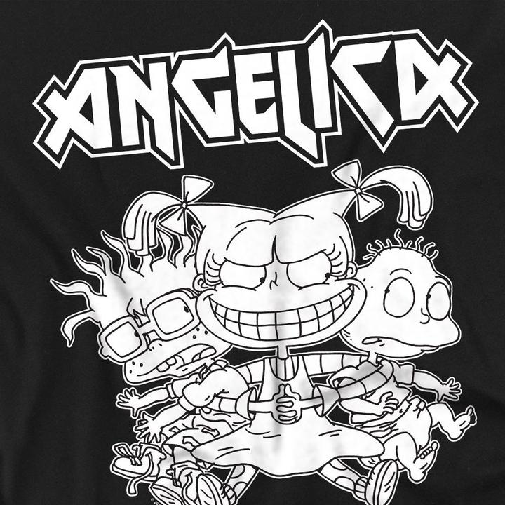 Actual product image Rugrats Mens Angelica Pickles Rocks T-Shirt (5XL)