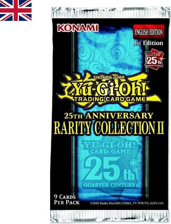 Actual product image Yu-Gi-Oh ! 25th Anniversary Rarity Collection II (English, Booster display)
