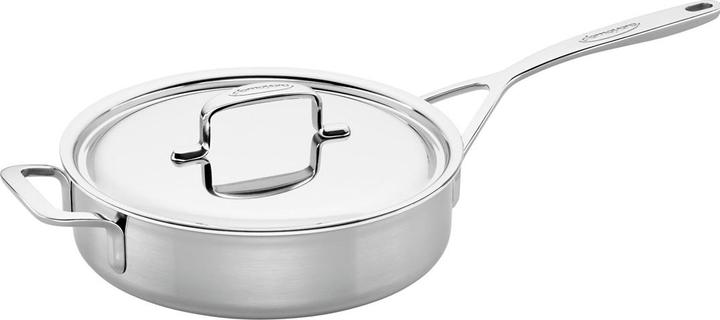 Image du produit Demeyere 5 Plus Casserole basse 24cm avec couvercle (24 cm, Casserole à manche, Acier inoxydable)