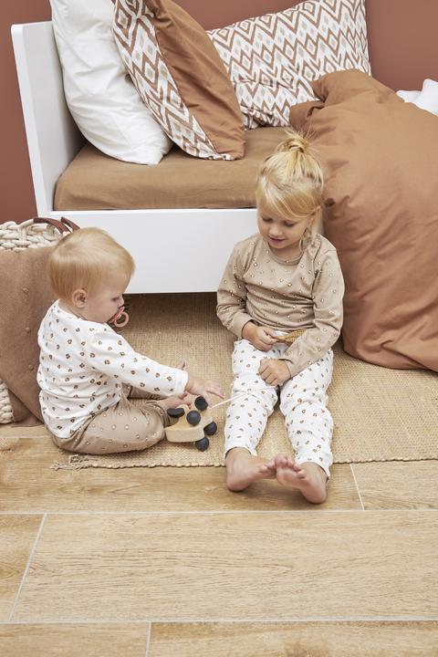 Actual product image Meyco pyjamas mini panther sand mt 86/92 (86, 92)