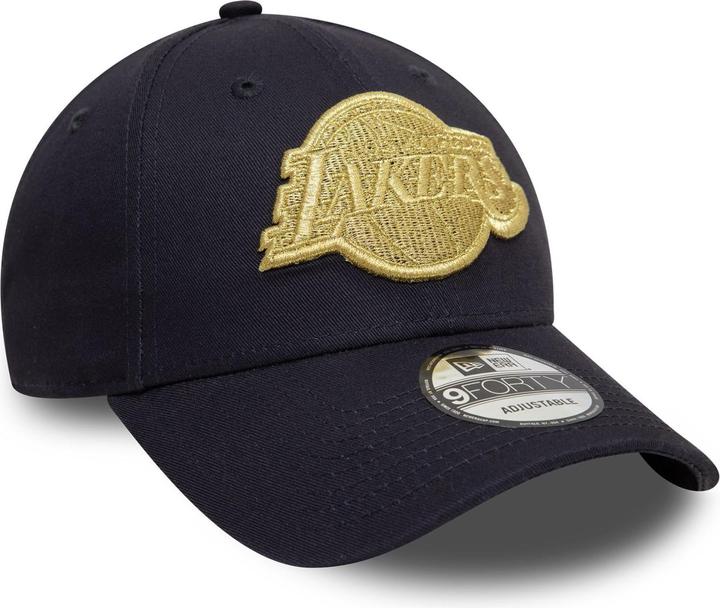 Produktbild New Era 9Forty Strapback Cap - METALLIC Los Angeles Lakers