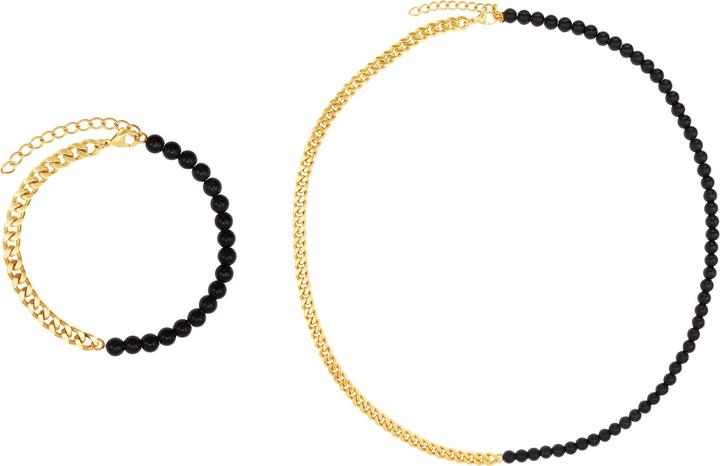 Heideman Set Vanez goldfarben (Edelstahl)