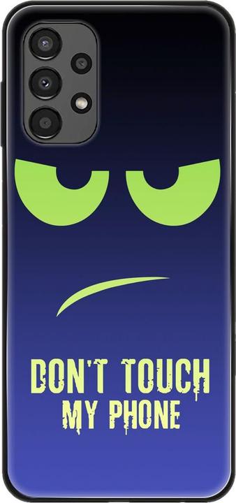 Dont Touch My Phone Green Blue