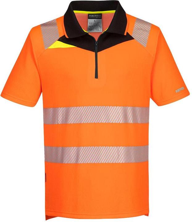 Produktbild Portwest DX4 Poloshirt hohe Sichtbarkeit Sicherheit (L)