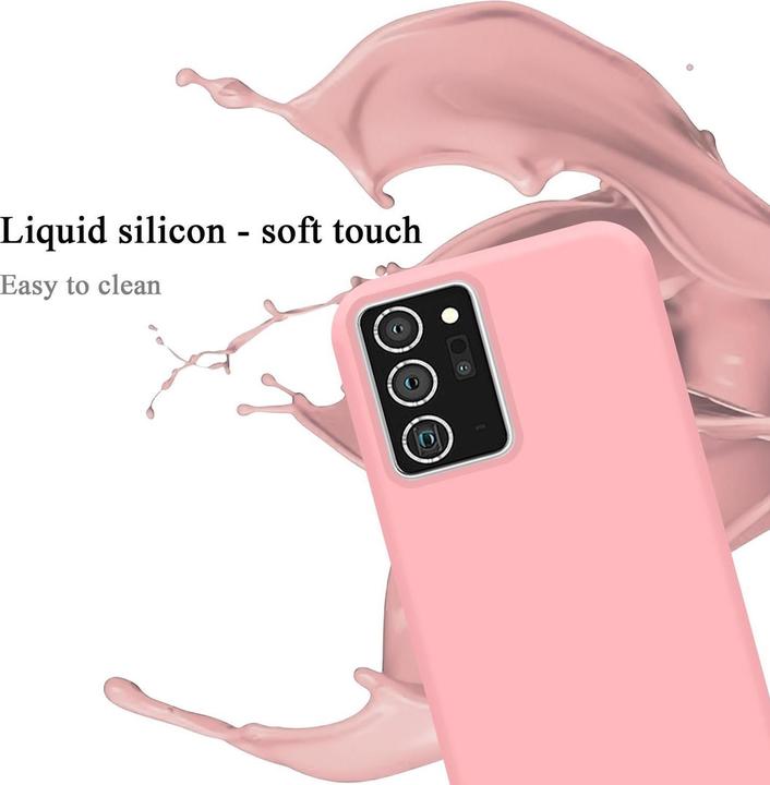 Immagine prodotto Cadorabo Copertura della cassa del silicone liquido TPU (Samsung Galaxy Note 20+)
