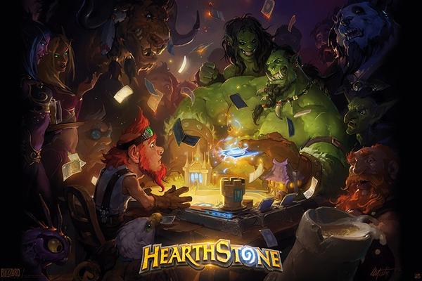 Actual product image ABYstyle Hearthstone - Key Art (91.5 x 61 cm)