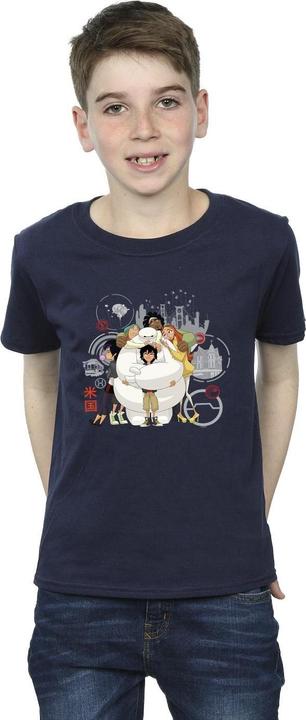 Image du produit Disney - T-shirt BIG HERO BAYMAX GROUP HUG - Garçon (152, 158)
