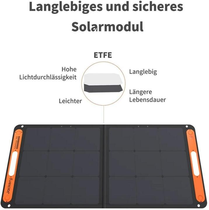 Immagine prodotto Jackery SolarSaga (100 W, 4.69 kg)