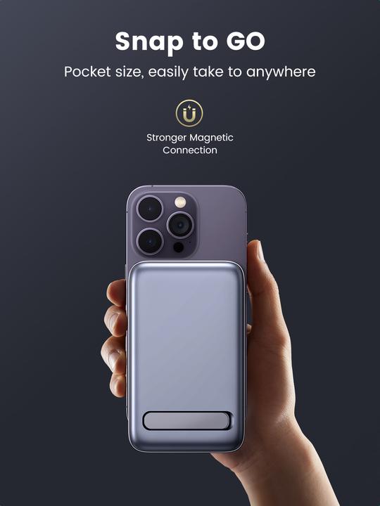 Produktbild Ugreen Wireless Charger (10000 mAh, 20 W, 37 Wh)