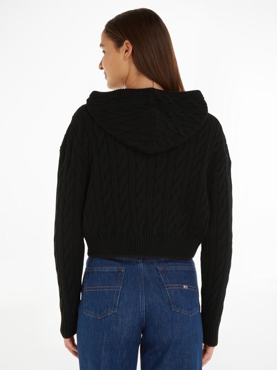 Image du produit Tommy Hilfiger Sweat à capuche Tjw Center Flag Cable pour femme (M)