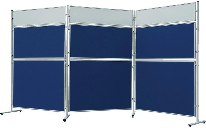 Immagine prodotto Franken Set di ruote per sistema a parete mobile ECO, plastica nera, bloccabile