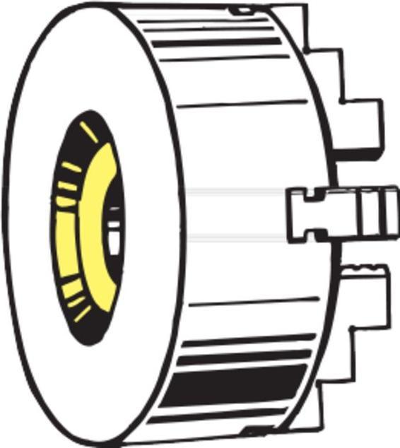 Actual product image Magni Four-jaw lathe chuck DURO-M 160/4 K 4/702-3 RÖHM