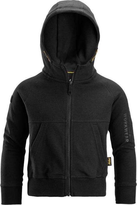 Snickers Workwear 75124100116 Junior Logo-Kapuzenpulli mit Reissverschluss Orange 116 (104, 116, 128, 140, 152, 164)
