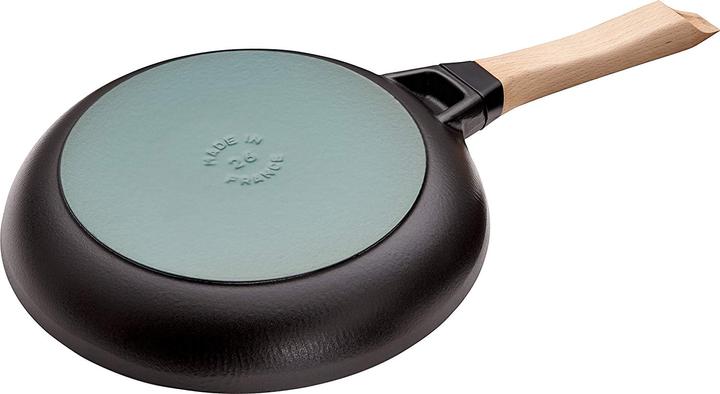 Produktbild Staub Bratpfanne mit Holzgriff, 26 cm (26 cm, Bratpfanne, Gusseisen)