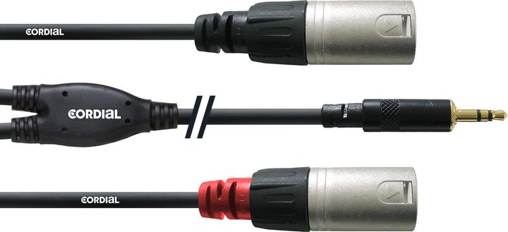 Cordial Cfy 1,5 Wmm-Lungo (1.50 m, Connettore da 3,5 mm (AUX), XLR)