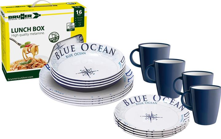 Actual product image Brunner Blue Ocean Lunch Box