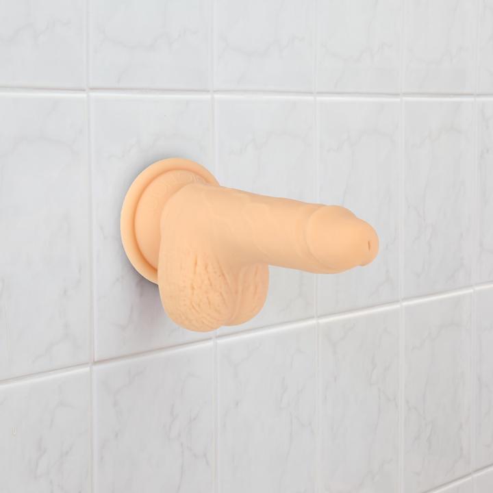 Produktbild Naked Addiction Thrusting Dong with Remote 16,5 cm Vanilla